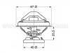 Thermostat, Kühlmittel Thermostat:601 200 00 15