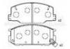 Bremsbelagsatz, Scheibenbremse Brake Pad:04491-28361